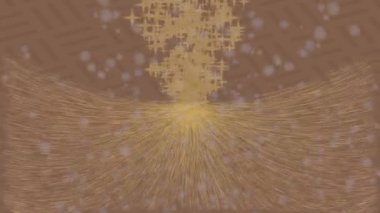 Benzersiz dijital animasyon tarzı grafikleri olan yaratıcı ortam tasarımı için yenilikçi hareket dokusu