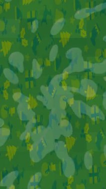 Estetik doku arkaplan tasarımı renkli hareket grafikleri ile moda film giriş profosyoneli