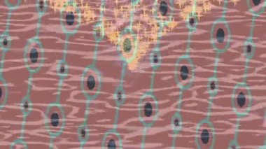 Modern medya üretimi için fütüristik dijital soyut doku sinematik tarz hareketli grafik ögesi