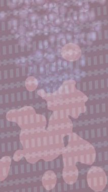 Estetik doku arkaplan tasarımı renkli hareket grafikleri ile moda film giriş profosyoneli