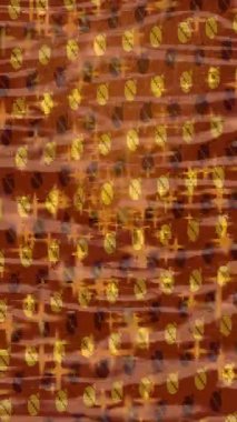 Dijital doku yüzey tasarım biçimi ile modern video animasyonu için gelişmiş hareket grafikleri