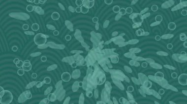 Lüks hareket projeleri için soyut tasarım stili animasyonu olan üst düzey dijital doku