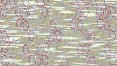 Dijital doku yüzey tasarım biçimi ile modern video animasyonu için gelişmiş hareket grafikleri