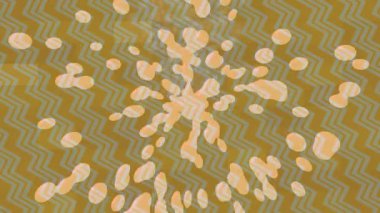 Benzersiz dijital animasyon tarzı grafikleri olan yaratıcı ortam tasarımı için yenilikçi hareket dokusu