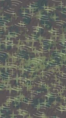 Dijital doku yüzey tasarım biçimi ile modern video animasyonu için gelişmiş hareket grafikleri