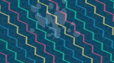 Benzersiz video giriş tasarımı projeleri için detaylı yüzey kalıbı film animasyon stili grafik girişi