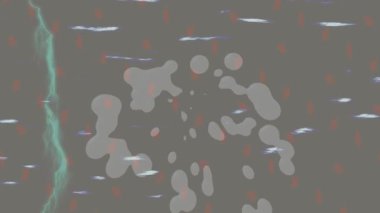 Benzersiz video giriş tasarımı projeleri için detaylı yüzey kalıbı film animasyon stili grafik girişi