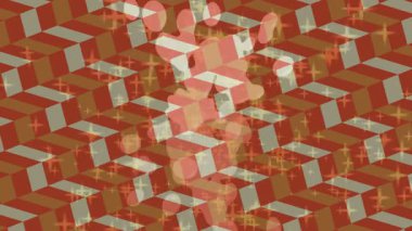 Benzersiz hareket grafikleri tasarım sanatına sahip yaratıcı film üretimi için özet bir arkaplan