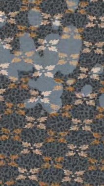 Benzersiz video giriş tasarımı projeleri için detaylı yüzey kalıbı film animasyon stili grafik girişi