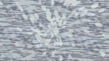 Soyut hareket desenli fütüristik video üretimi için dinamik dijital arkaplan