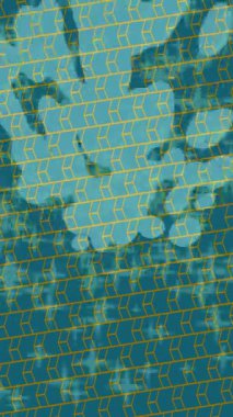 Soyut hareket desenli fütüristik video üretimi için dinamik dijital arkaplan