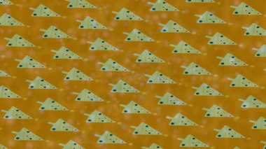 Benzersiz hareket grafikleri tasarım sanatına sahip yaratıcı film üretimi için özet bir arkaplan