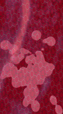 Lüks hareket projeleri için soyut tasarım stili animasyonu olan üst düzey dijital doku