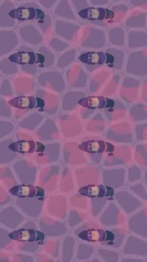 Benzersiz hareket grafikleri tasarım sanatına sahip yaratıcı film üretimi için özet bir arkaplan