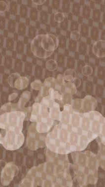 Benzersiz video giriş tasarımı projeleri için detaylı yüzey kalıbı film animasyon stili grafik girişi