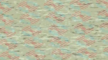 Benzersiz dijital animasyon tarzı grafikleri olan yaratıcı ortam tasarımı için yenilikçi hareket dokusu