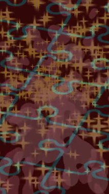 Benzersiz hareket grafikleri tasarım sanatına sahip yaratıcı film üretimi için özet bir arkaplan