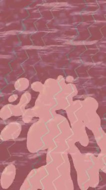 Profesyonel video projeleri sanat tarzı için organik hareketli arkaplan tasarımı