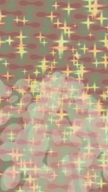 Organik desenli yüzey giriş stili video film sanatı ile soyut arkaplan tasarımı