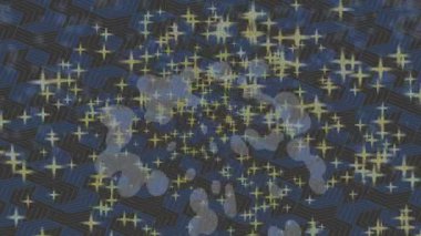 Benzersiz dijital animasyon tarzı grafikleri olan yaratıcı ortam tasarımı için yenilikçi hareket dokusu