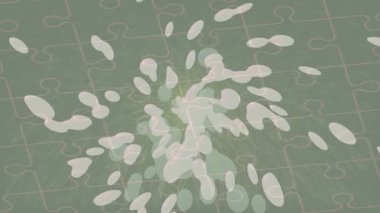 Benzersiz video giriş tasarımı projeleri için detaylı yüzey kalıbı film animasyon stili grafik girişi