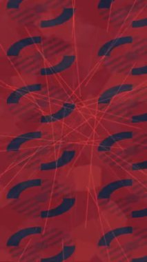 Benzersiz hareket grafikleri tasarım sanatına sahip yaratıcı film üretimi için özet bir arkaplan