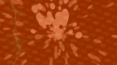 Yaratıcı video düzenleme film arkaplan tasarımı için minimalist organik hareket grafikleri