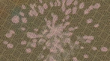 Soyut hareket desenli fütüristik video üretimi için dinamik dijital arkaplan