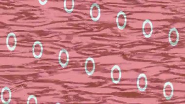 Organik desenli yüzey giriş stili video film sanatı ile soyut arkaplan tasarımı