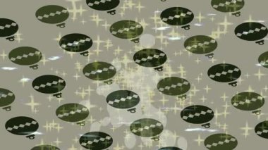 Estetik doku arkaplan tasarımı renkli hareket grafikleri ile moda film giriş profosyoneli