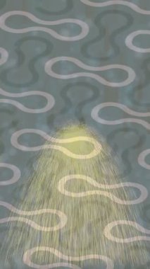 Benzersiz hareket dokusu tasarım sanatı ile profesyonel video düzenleme için modern soyut grafikler