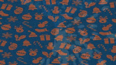 Organik desenli yüzey giriş stili video film sanatı ile soyut arkaplan tasarımı