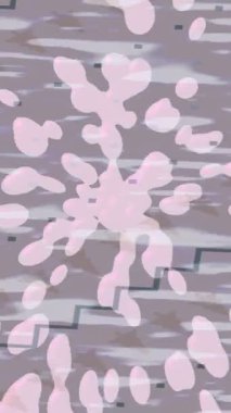 Lüks hareket projeleri için soyut tasarım stili animasyonu olan üst düzey dijital doku