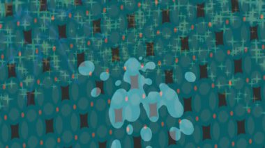 Estetik doku arkaplan tasarımı renkli hareket grafikleri ile moda film giriş profosyoneli