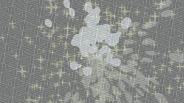 Lüks hareket projeleri için soyut tasarım stili animasyonu olan üst düzey dijital doku