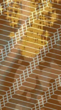 Organik desenli yüzey giriş stili video film sanatı ile soyut arkaplan tasarımı