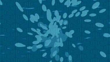 Yaratıcı video düzenleme film arkaplan tasarımı için minimalist organik hareket grafikleri