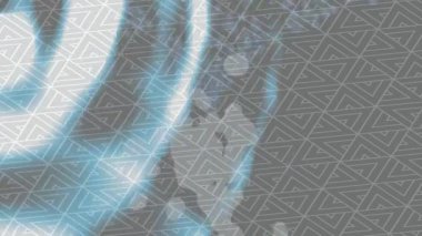 Lüks hareket projeleri için soyut tasarım stili animasyonu olan üst düzey dijital doku