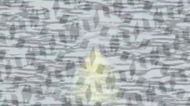 Soyut hareket desenli fütüristik video üretimi için dinamik dijital arkaplan