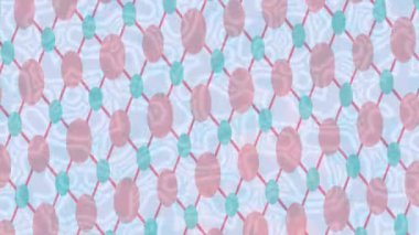 Benzersiz hareket grafikleri tasarım sanatına sahip yaratıcı film üretimi için özet bir arkaplan