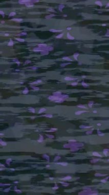 Dijital doku yüzey tasarım biçimi ile modern video animasyonu için gelişmiş hareket grafikleri