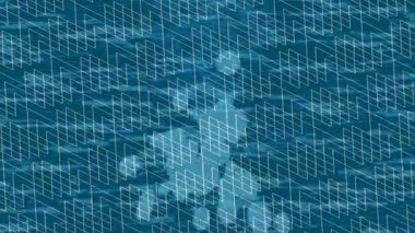 Dijital doku yüzey tasarım biçimi ile modern video animasyonu için gelişmiş hareket grafikleri