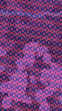 Soyut hareket desenli fütüristik video üretimi için dinamik dijital arkaplan