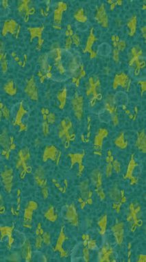 Benzersiz video giriş tasarımı projeleri için detaylı yüzey kalıbı film animasyon stili grafik girişi