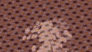 Benzersiz hareket dokusu tasarım sanatı ile profesyonel video düzenleme için modern soyut grafikler