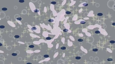 Organik desenli yüzey giriş stili video film sanatı ile soyut arkaplan tasarımı