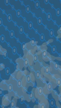 Lüks hareket projeleri için soyut tasarım stili animasyonu olan üst düzey dijital doku