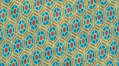 Dijital doku yüzey tasarım biçimi ile modern video animasyonu için gelişmiş hareket grafikleri