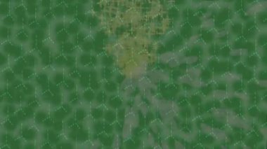 Lüks hareket projeleri için soyut tasarım stili animasyonu olan üst düzey dijital doku