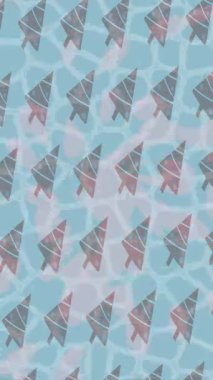 Benzersiz hareket grafikleri tasarım sanatına sahip yaratıcı film üretimi için özet bir arkaplan